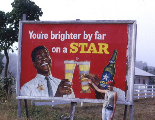 Advertisement of Star in Africa