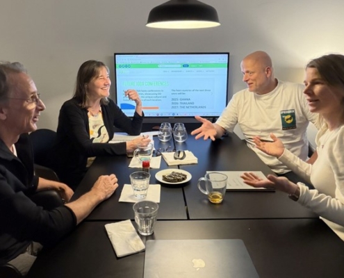 Om te laten zien wie meedoen met voorbereidingen