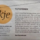 krantenartikel om onderwerp in te leiden